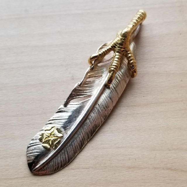 ゴローズ全金金爪付き特大フェザーメタル付き